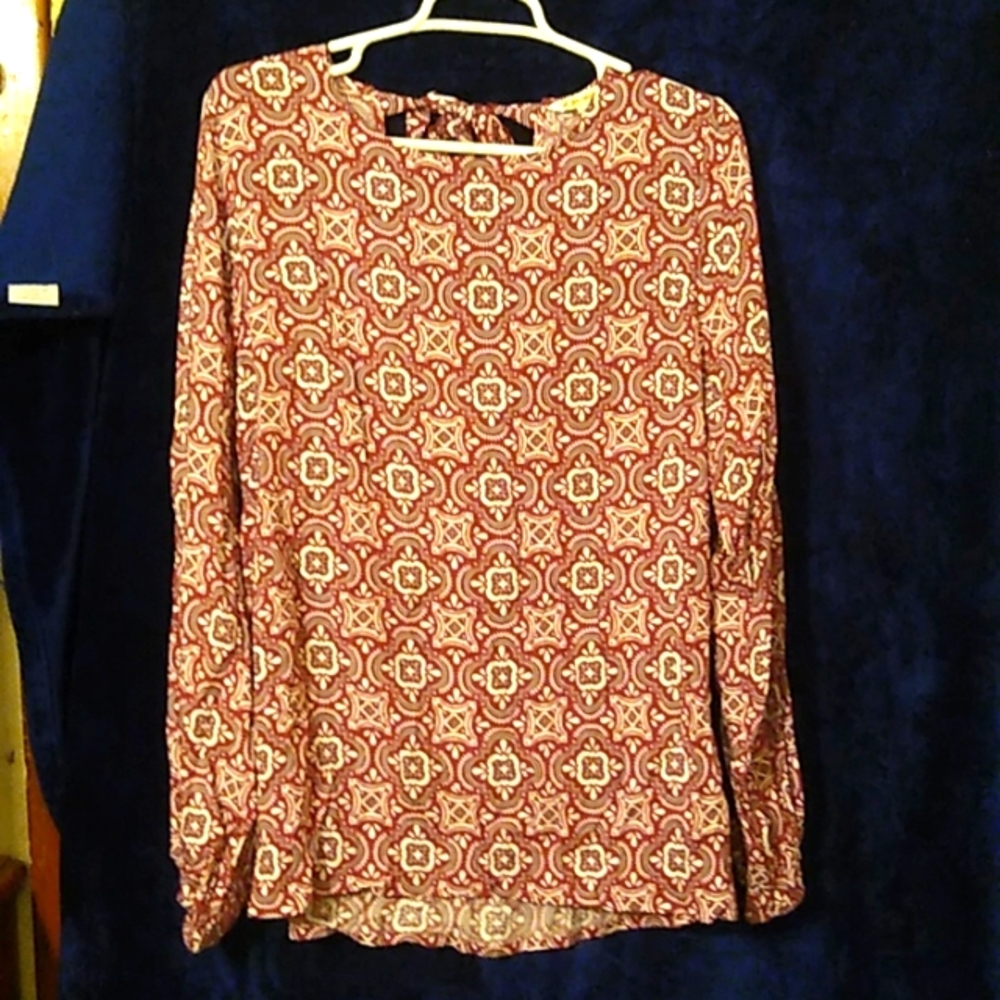 All for Color long sleeve blouse